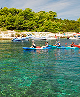 Dalmatian Coast biking photo